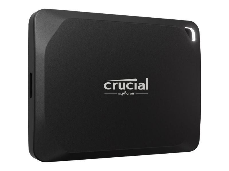 Crucial X10 Pro - SSD - encrypted - 2 TB - external (portable) - USB 3.2 Gen 2 (USB-C connector) - 256-bit AES
