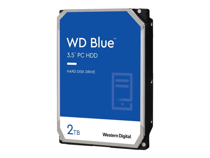 WD Blue WD20EZBX - Hard drive - 2 TB - internal - 3.5" - SATA 6Gb/s - 7200 rpm - buffer: 256 MB