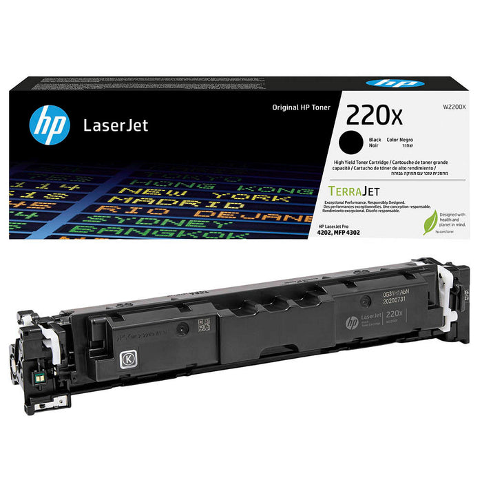 HP 220X BLACK ORIGINAL LASERJET