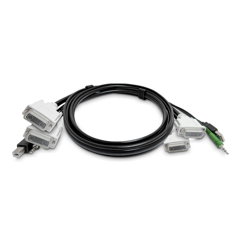 Startech - KVM switch - secure - 4 x KVM port(s) - 1 local user - desktop - TAA Compliant