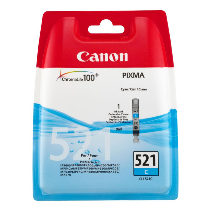 CLI-521 C - CYAN INK TANK