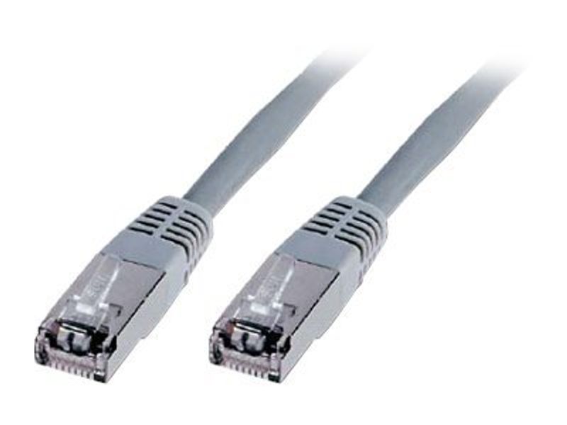 DIGITUS Patchkabel RJ45 SF/UTP Cat5e 2.00m grau Polybeutel