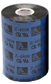 Zebra 4800 Resin - Schwarz - 60 mm x 450 m - Thermotransfer-Farbband
