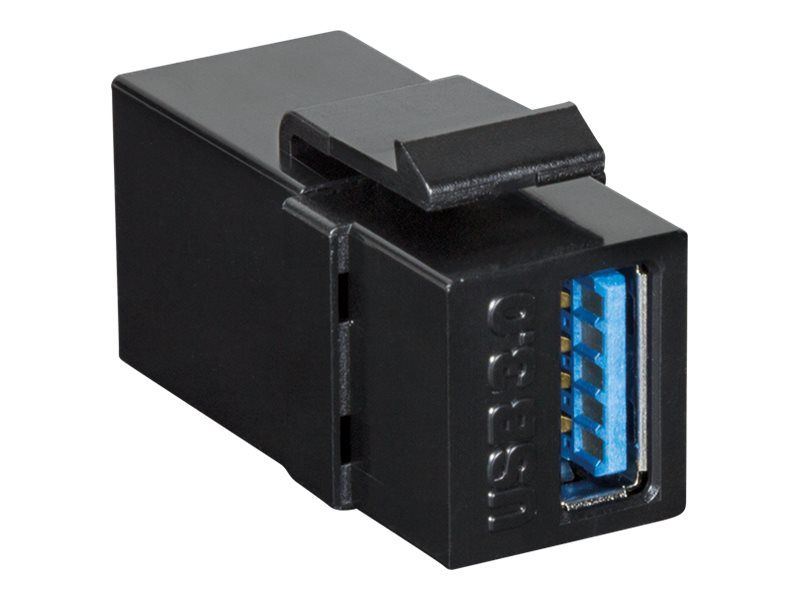 Keystone Verbinder USB 3.0-A F/F. black LogiLink