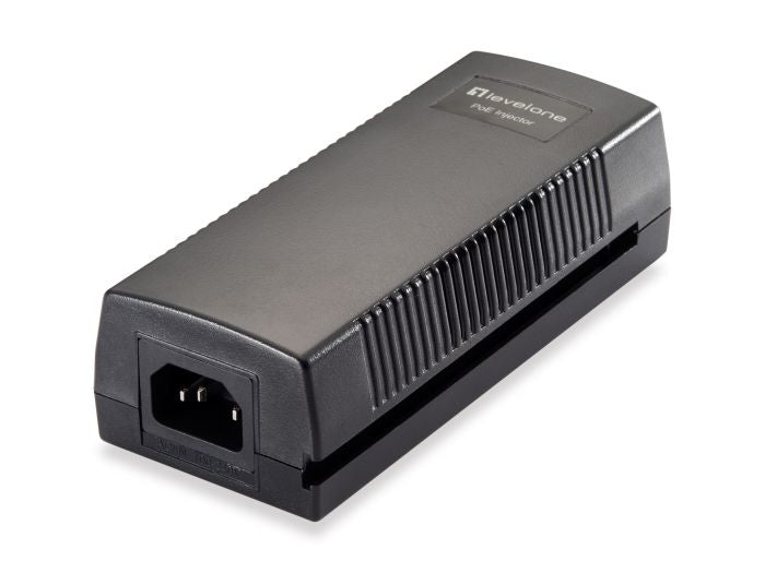 PoE-Injektor GE 2x PSE 60W PoE schwarz