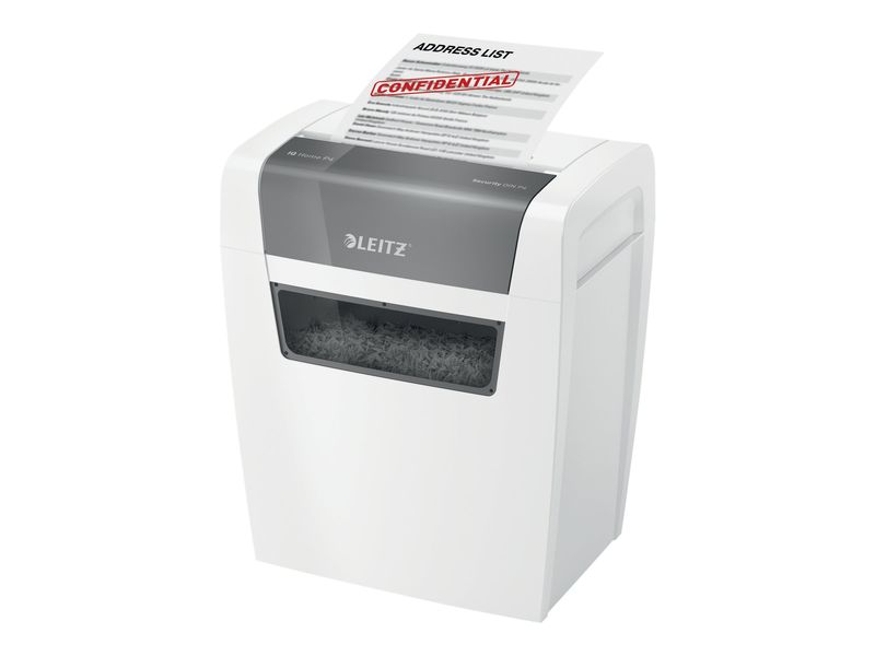 Leitz IQ Home Shredder, P4, 6 sheets, 15 l garbage can