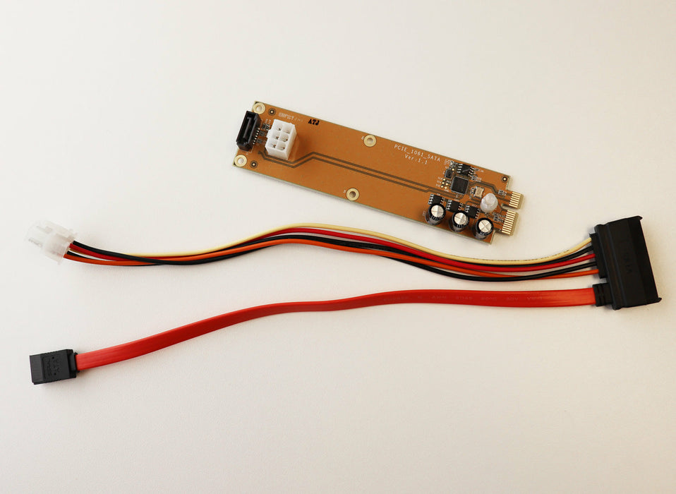 SATA & M.2 SATA to NVMe Daughter Board Adapter for 11 Target NVMe Duplicator