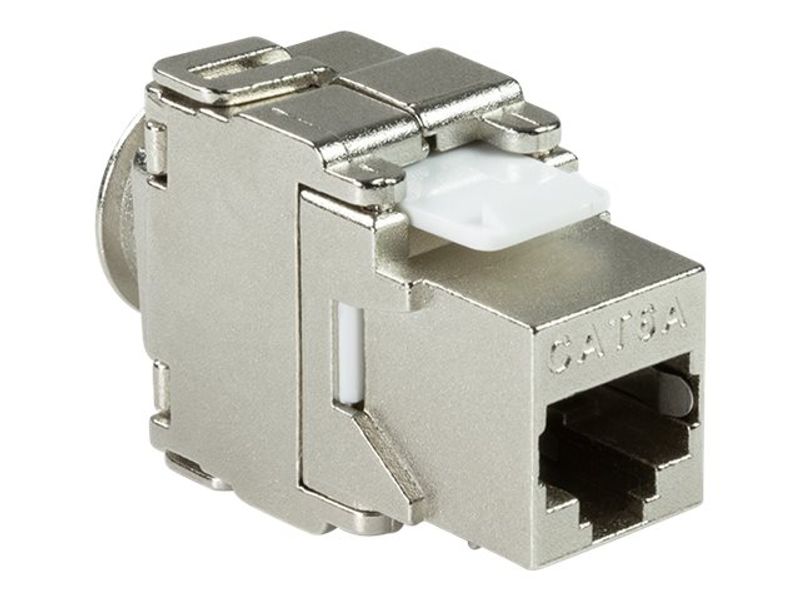 Keystone jack Cat.6A STP EconLine 17.2mm 22-26 AWG