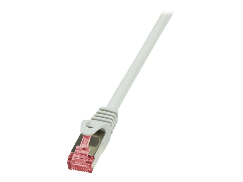 Logilink Patchkabel CAT6 S/FTP AWG27 PIMF 15,00m grau