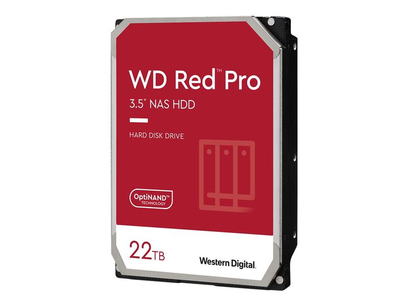 "22TB WD WD221KFGX Red Pro NAS 7200RPM 512MB"
