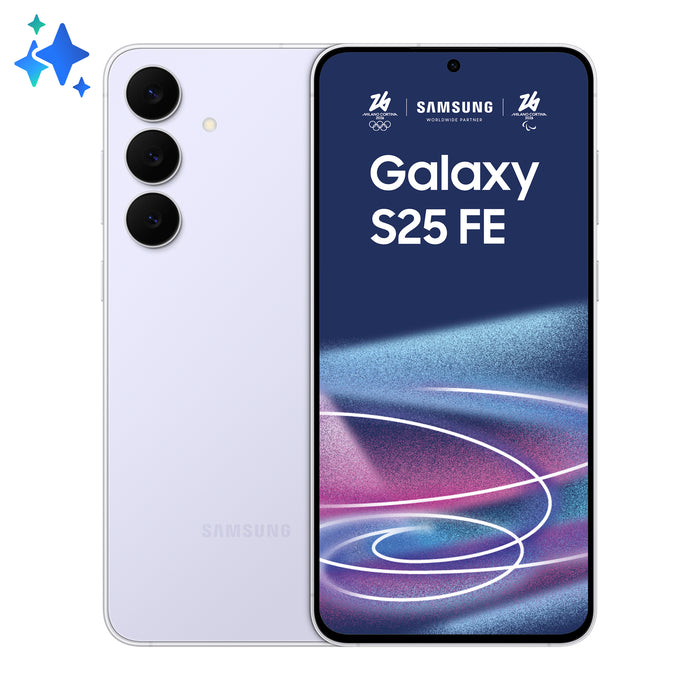 Samsung Galaxy S25 FE - 5G smartphone - dual-SIM - RAM 8 GB / Internal Memory 256 GB - OLED display - 6.7" - 2340 x 1080 pixels (120 Hz) - 3x rear cam