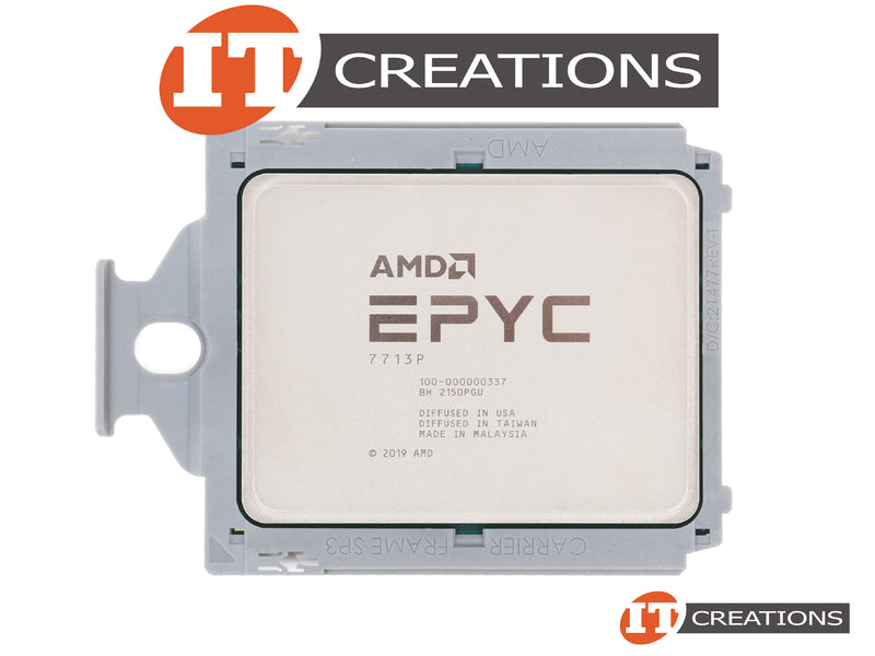 AMD EPYC 7713P - 2 GHz - 64-core - 128 threads - 256 MB cache - Socket SP3 - OEM