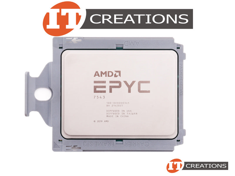 AMD EPYC 7543 - 2.8 GHz - 32-core - 64 threads - 256 MB cache - Socket SP3 - OEM
