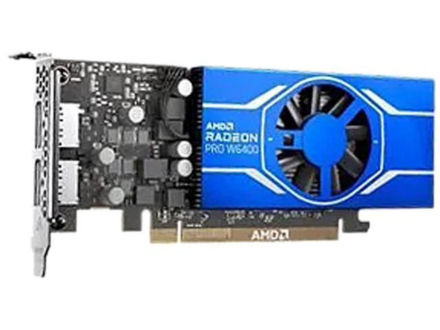 AMD Radeon Pro W6400 - Graphics card - RDNA 2 - 4 GB GDDR6 - PCIe 4.0 x4 - 2 x DisplayPort