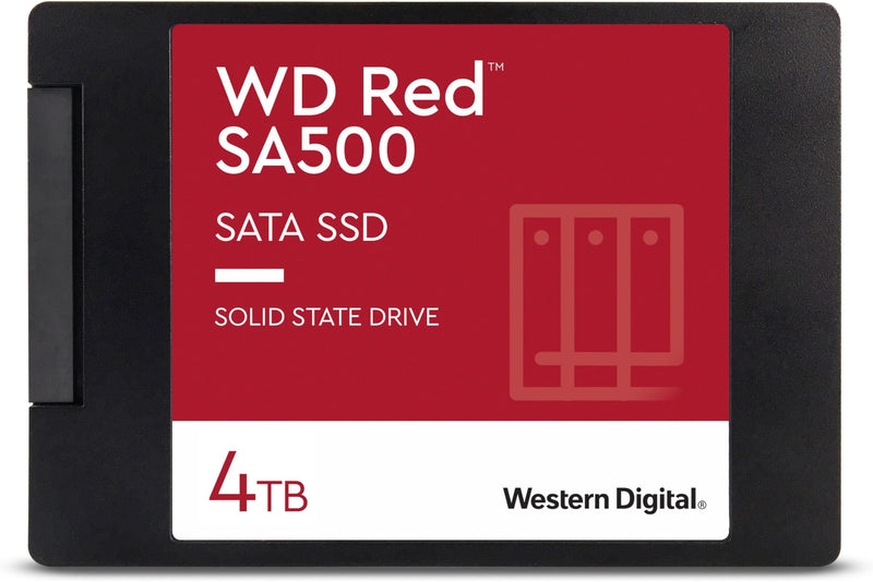 HDSSD 2.5in 4TB WD Red SA500 NAS SSD