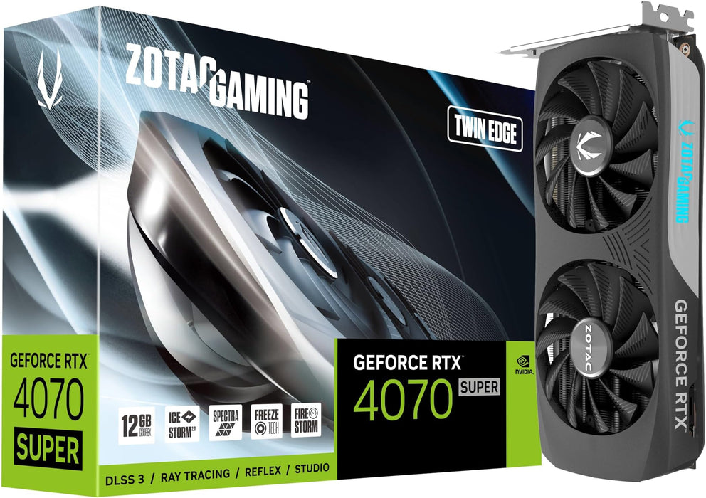 Zotac ZT-D40720E-10M graphics card NVIDIA GeForce RTX 4070 SUPER 12 GB GDDR6X