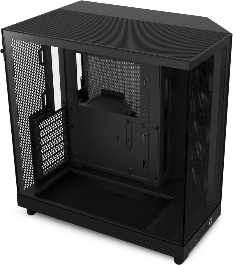 NZXT H6 FLOW ALL Black MidiTower Glasfenster CC-H61FB-01