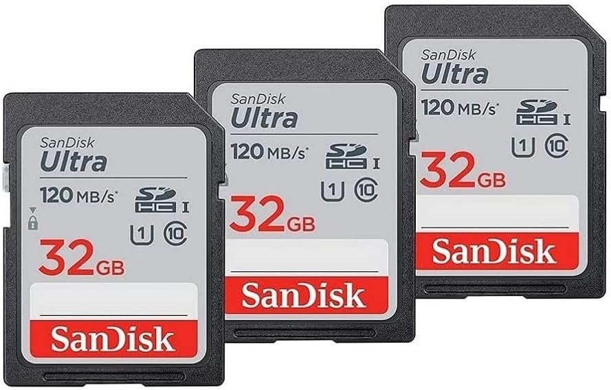 SANDISK ULTRA 32GB SDHC MEMORY