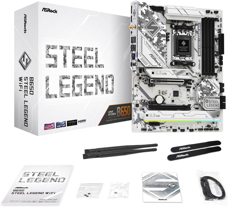 ASROCK B650 Steel Legend WIFI (AM5) (D)