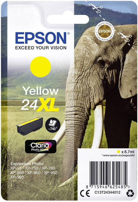 CLARIA PHOTO HD INK 24XL YEL