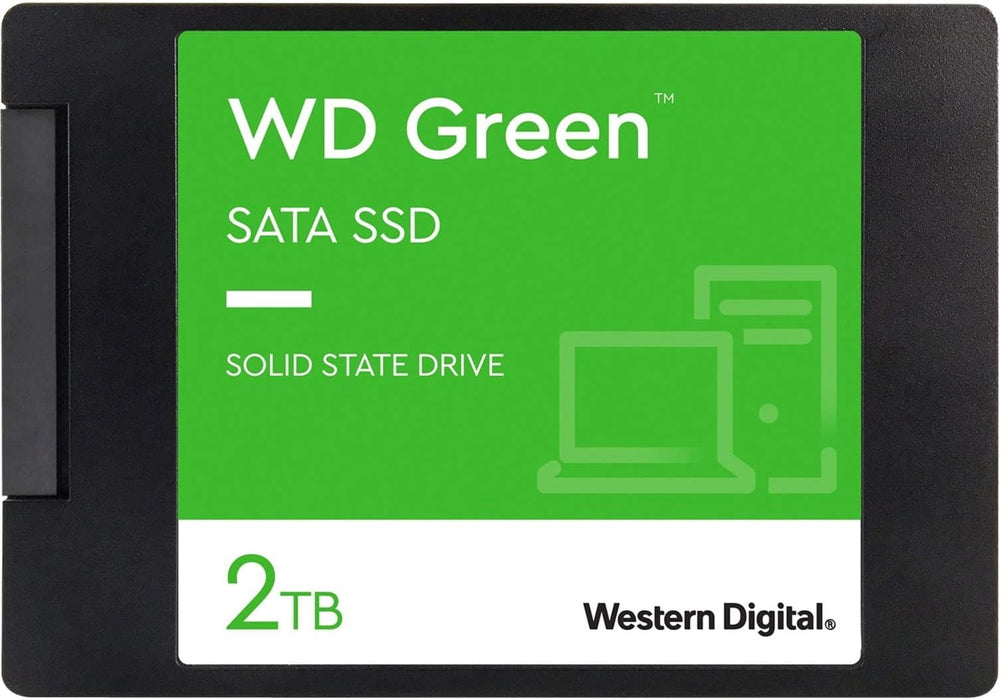 WD Green WDS200T2G0A-00CMW0 - SSD - 2 TB - internal - 2.5" - SATA 6Gb/s
