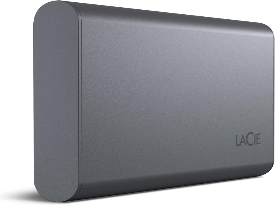 LaCie Mobile Secure STKH1000800 - SSD - High Performance - encrypted - 1 TB - external (portable) - USB 3.2 Gen 2 (USB-C connector) - 256-bit AES - sp
