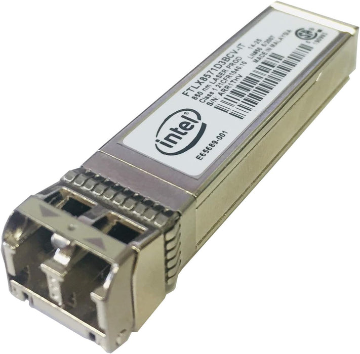 Intel Ethernet SFP+ SR Optics - SFP+ transceiver module - 10GbE - 1000Base-SX, 10GBase-SR - 850 nm - for Ethernet Converged Network Adapter X520, X710