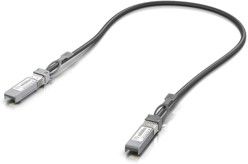 Ubiquiti UACC-DAC-SFP10-0.5M UniFi Direct Attach Copper Cable, 10Gbps, 0.5M