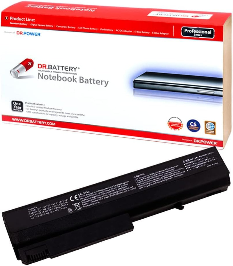 BTI 10.8 6 cell 398875-001 compatible battery for HP - COMPAQ BUSINESS NOTEBOOK NX6325 (RM120UT#ABA) BUSINESS NOTEBOOK NX6325
