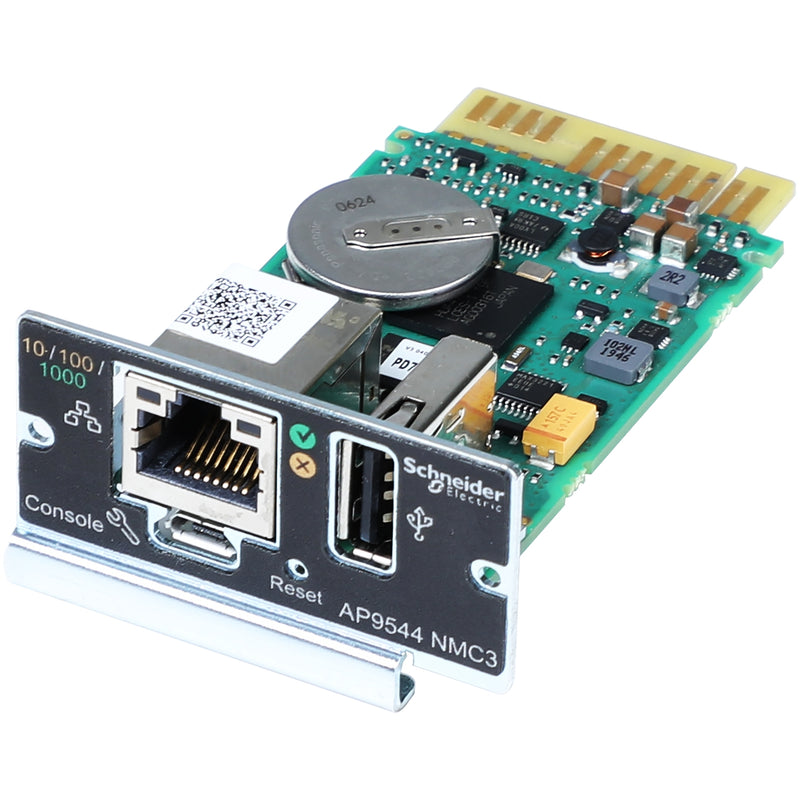 Schneider - Remote management adapter - Gigabit Ethernet - for P/N: SRVSL1KRARK, SRVSL2KRARK, SRVSL3KRARK