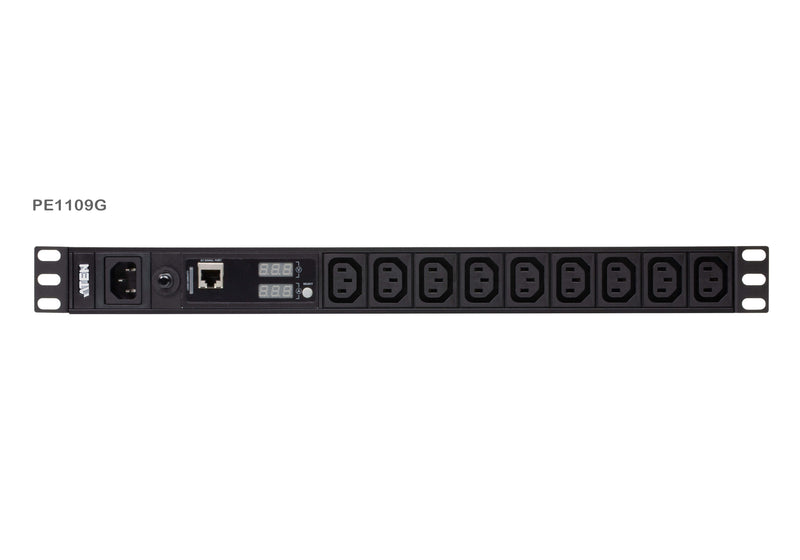 Basic Metered 1U PDU (10A  9 Outlet IEC 320 C13)