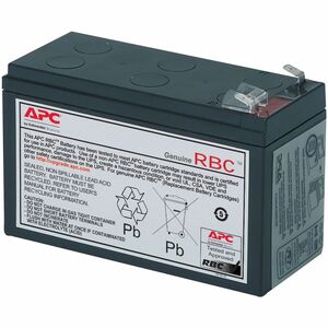 APC Replacement Battery Cartridge #106 - UPS battery - 1 x battery - Lead Acid - black - for P/N: BE400-CP, BE400-IT, BE400-KR, BE400-RS, BE400-SP, BE