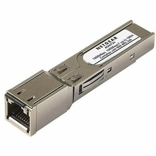 NETGEAR SFP Transceiver 1000BASE-T (Short range, RJ45 copper)