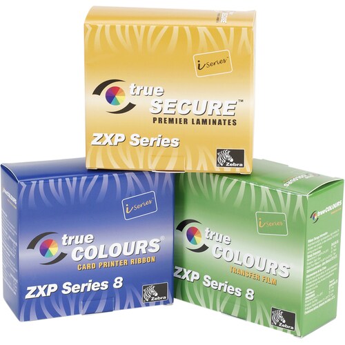 Zebra i Series Top Full Clear 750 pcs (1 roll(s)) laminating film for ZXP Series 7