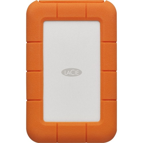 LaCie Rugged Secure STFR2000403 - Hard drive - encrypted - 2 TB - external (portable) - USB 3.1 Gen 1 (USB-C connector) - 256-bit AES - with 2 years R