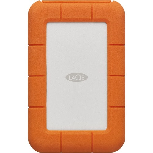LaCie Rugged USB-C STFR5000800 - Hard drive - 5 TB - external (portable) - USB 3.1 Gen 1 (USB-C connector) - with 2 years Rescue Data Recovery Service