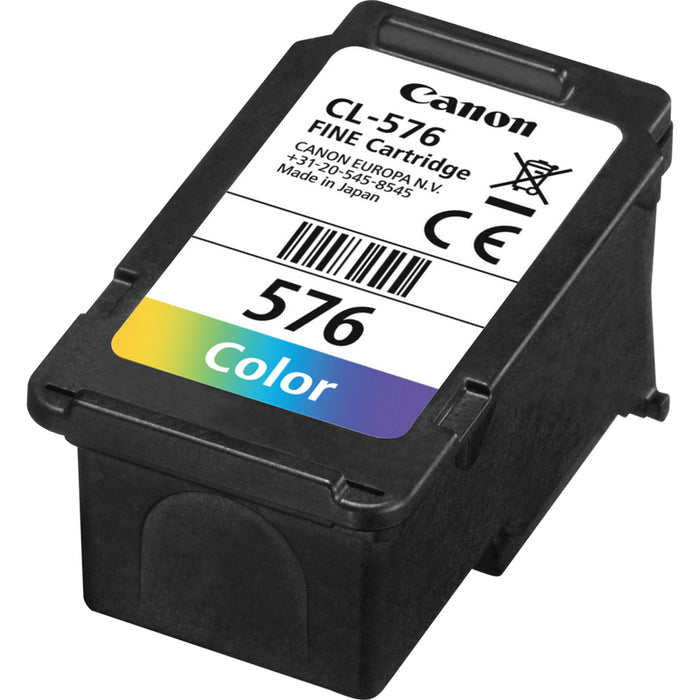 Canon CL-576 - 6.2 ml - colour (cyan, magenta, yellow) - original - ink cartridge - for PIXMA TR4750i, TR4751i, TS3550i, TS3551i