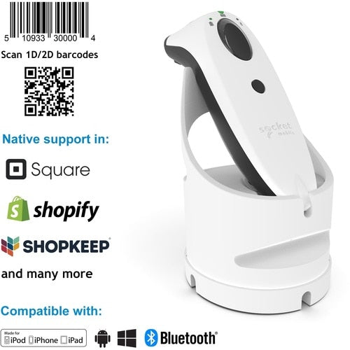 SOCKETSCAN S740 2D WT+WT DOCK