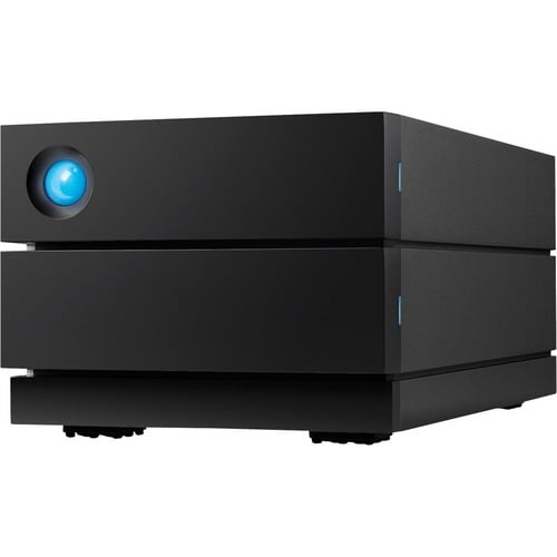 LaCie 2big RAID STHJ8000800 - Hard drive array - 8 TB - 2 bays - HDD 4 TB x 2 - USB 3.1 Gen 2 (external) - with 5 years Rescue Data Recovery Service P
