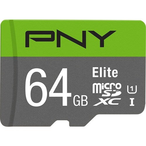 CARD Micro XC Card 64GB PNY Elite CL.10 U1 retail