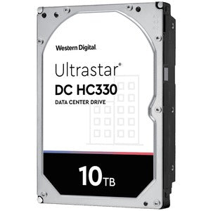 WD Ultrastar DC HC330 WUS721010ALE6L4 - Hard drive - encrypted - 10 TB - internal - 3.5" - SATA 6Gb/s - 7200 rpm - buffer: 256 MB - Self-Encrypting Dr