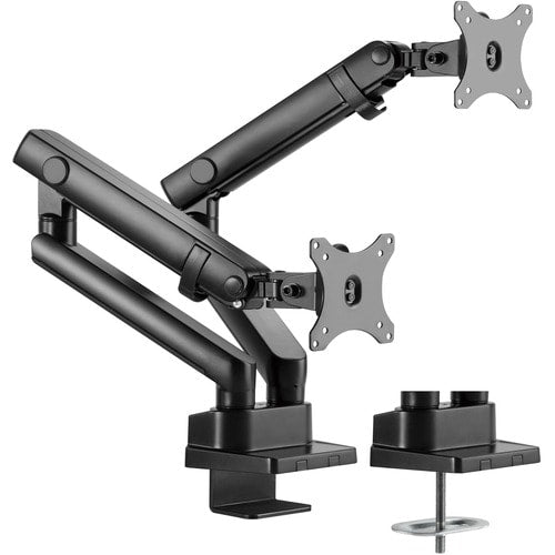 DUAL MONITOR MOUNT BLACK