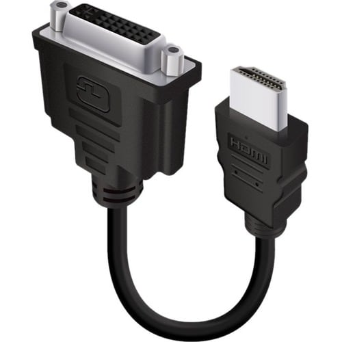 15CM HDMI (M) TO DVI-I (F)