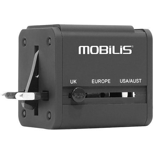 WORLDWIDE TRAVEL ADAPTOR 2 USB