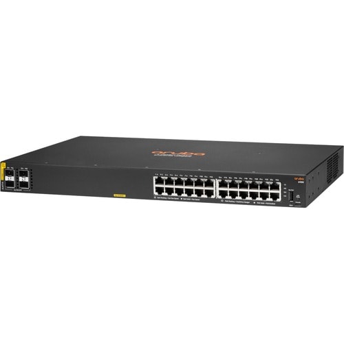 HPE Aruba 6100 Managed 24G 4SFP+ PoE+ 370W Switch