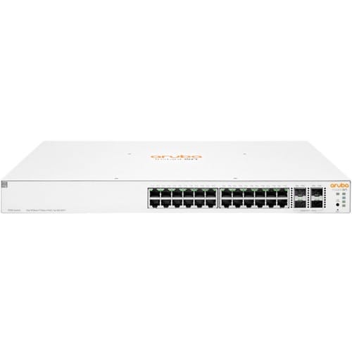 HPE Networking Instant On 1930 24G Class4 PoE 4SFP/SFP+ 370W Switch - Commutateur - L3 - Géré - 24 x 10/100/1000 (PoE) + 4 x 1 Gigabit / 10 Gigabit SFP+