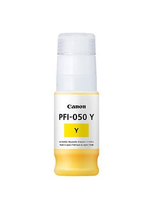 Canon PFI-050Y - 70 ml - jaune - d'origine - réservoir d'encre - pour imagePROGRAF TC-20, TC-20M, TC-21, TC-21M