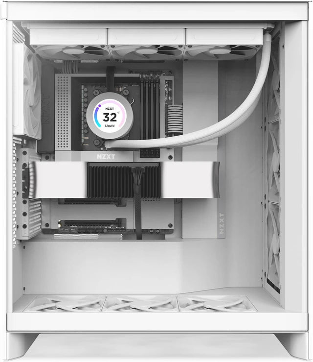 "NZXT H7 FLOW ALL White Glasf. CM-H72FW-01"