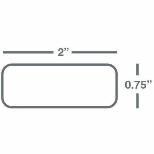 WPL305 2.0X.75 POLY ASSET LABEL