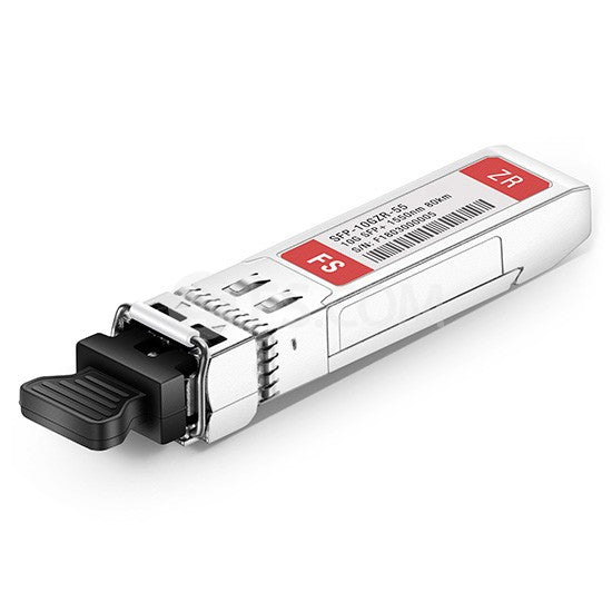 Cisco - SFP+ transceiver module - 10GBase-ZR - LC/PC - up to 80 km - 1550 nm - for Nexus 93180YC-FX, 9372PX-E
